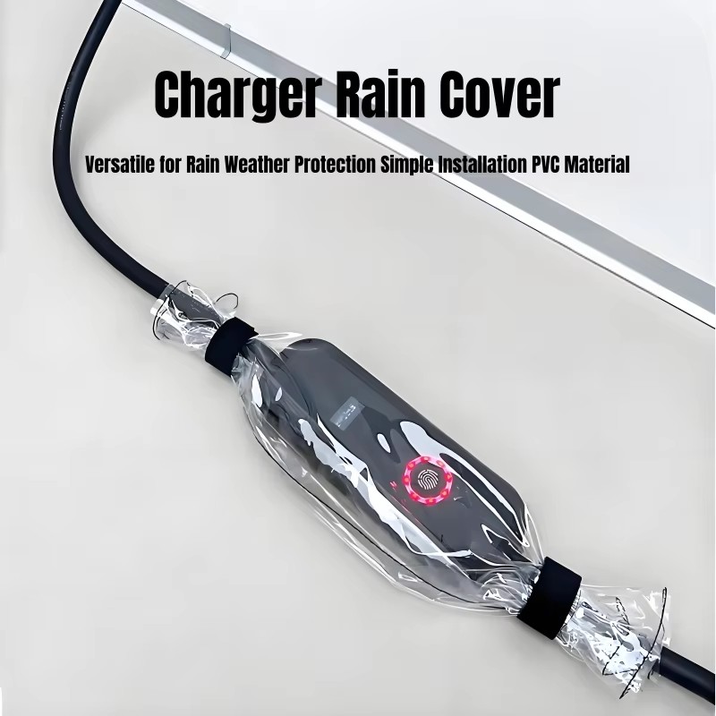 Outdoor Power Outlet Cover - MOBIDEA Waterproof Electric Car Charger Rain