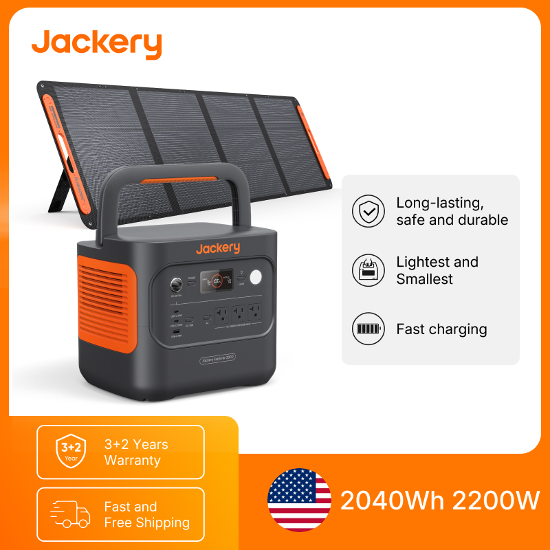 Power Outdoor Jackery - Jackery Explorer 2000v2 Portable Power Station