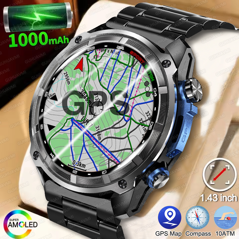 Outdoor Power Meter Box - T-Rex3 Pro GPS Offline Map 1000mAh
