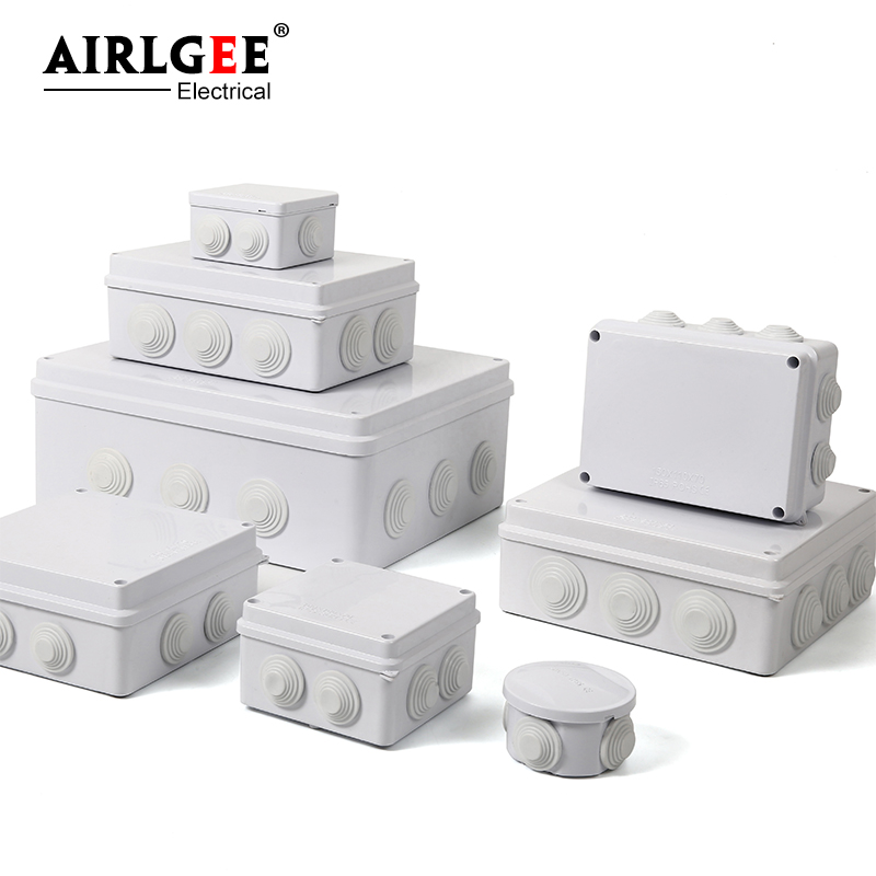 Outdoor Power Junction - Outdoor Waterproof Junction Box ABS Plastic
