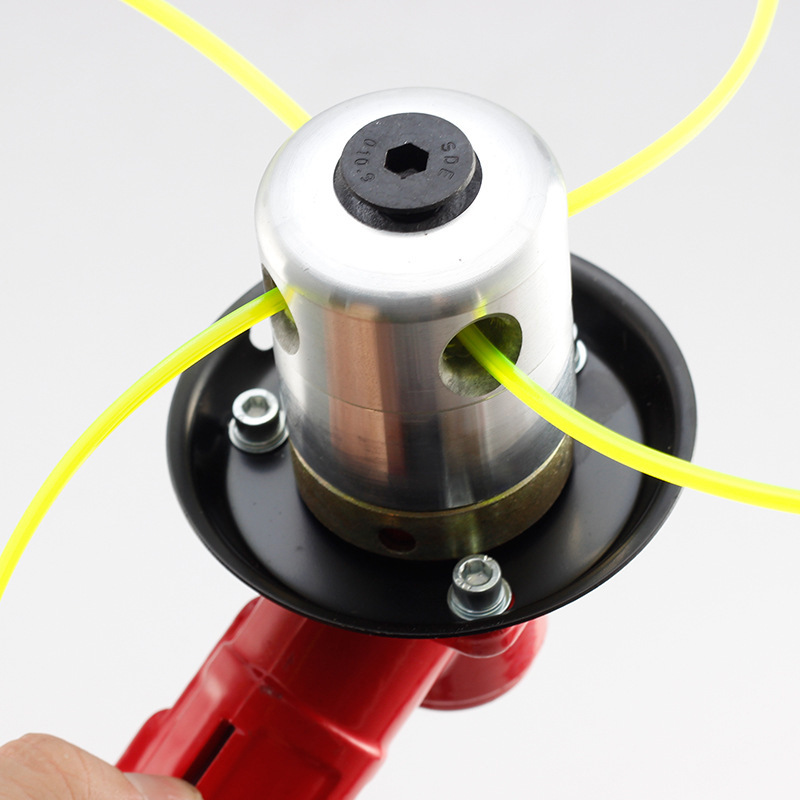 Outdoor Power Brush - High Quality Aluminum Grass Trimmer Head