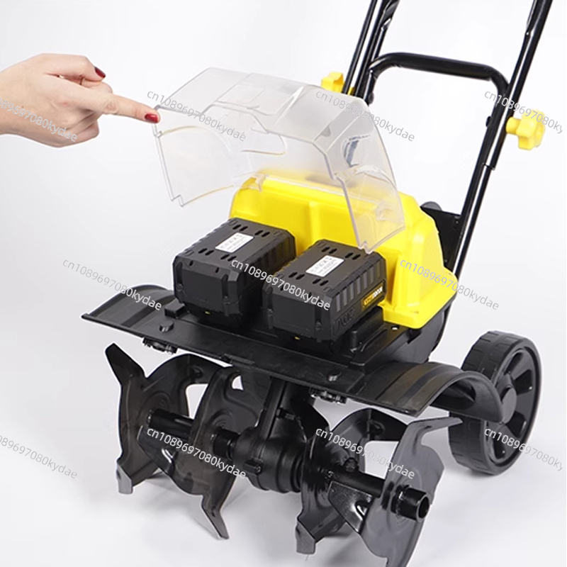 Garden Tiller Mini - Rechargeable Lithium Battery Mini Rotary Tiller