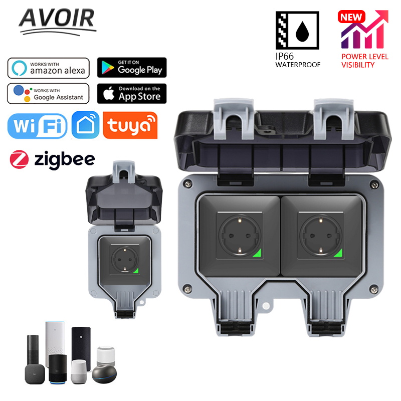 Outdoor Power Outlet Not Working - Avoir Tuya Zigbee Electrical Outlets IP66