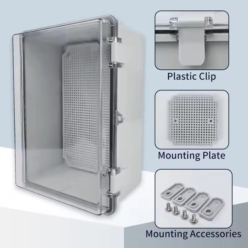 Outdoor Power Junction - IP66 Electrical Plastic Enclosure ABS Power