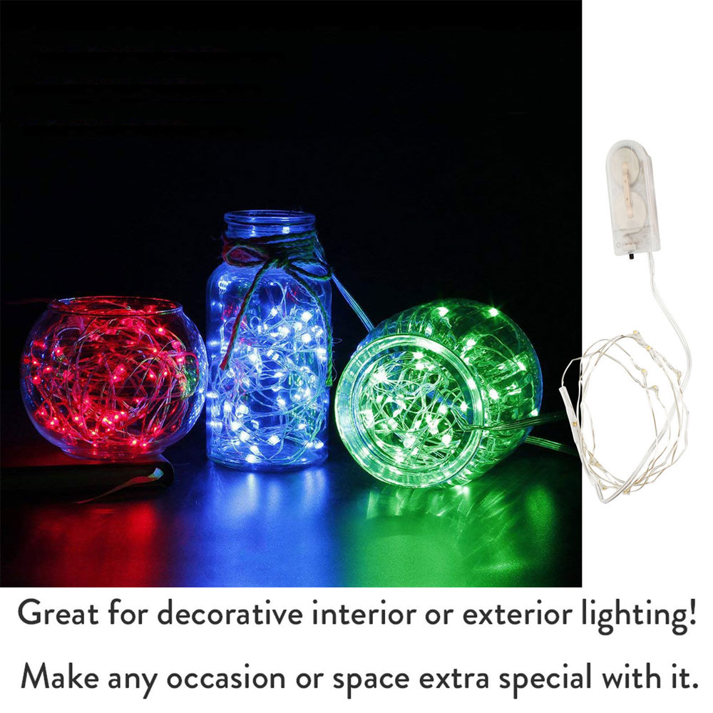 Outdoor Power For Xmas Lights - 1m 2m 3m Led Copper Fairy