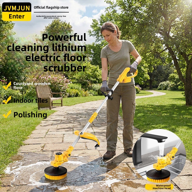 Outdoor Power Brush - YFY Electric Cleaning Brush Handheld Lithium