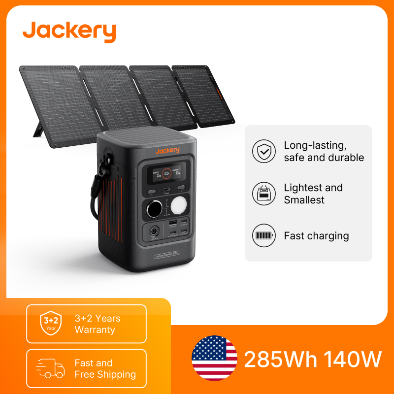 Power Outdoor Jackery - Jackery Explorer 300DC Power Bank and