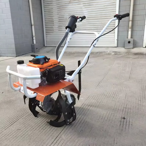 Garden Tiller Mini - Heavy Duty Hand Push Cultivators Mini