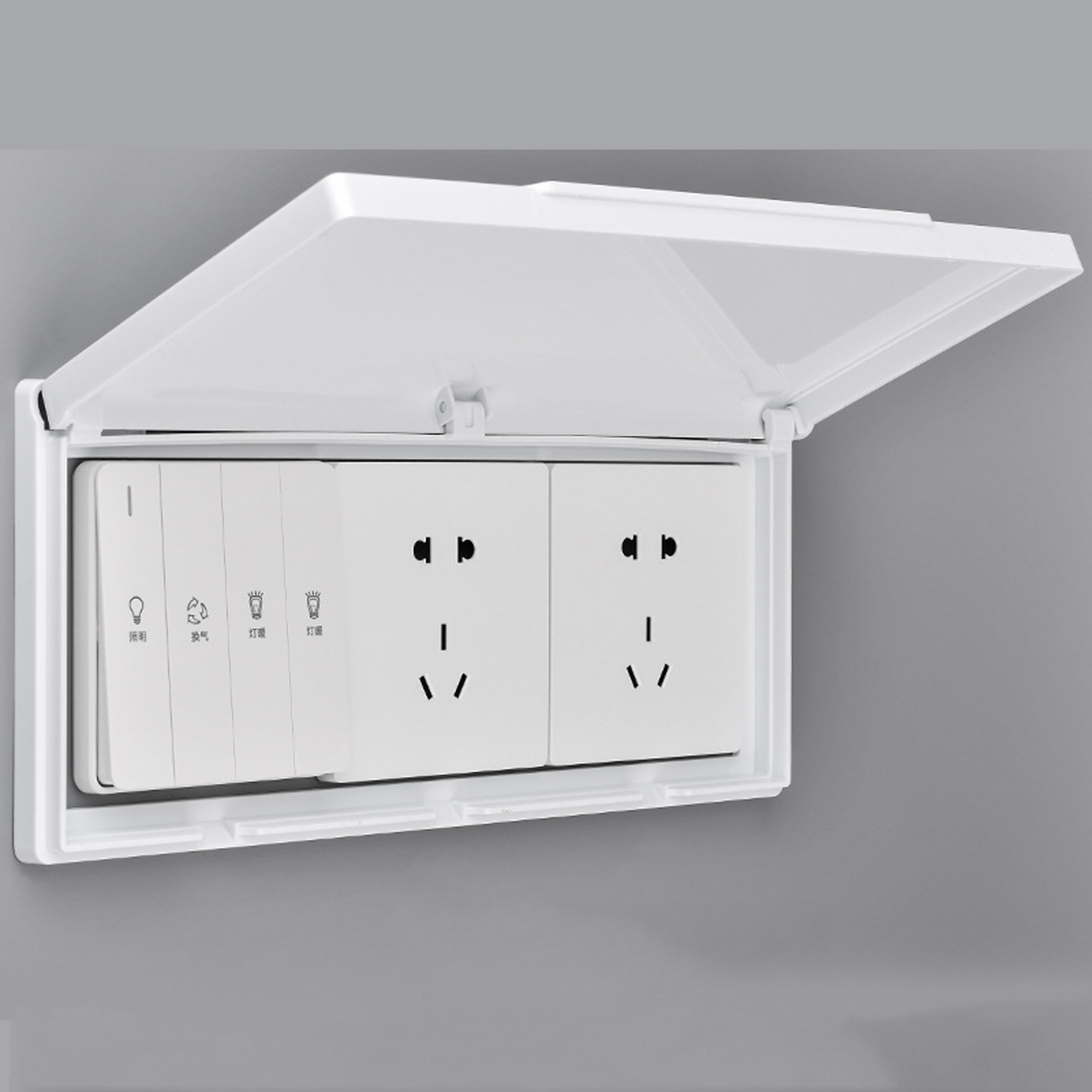 3 Gang Waterproof Outlet Cover - Outdoor Power Outlet Cover review and price