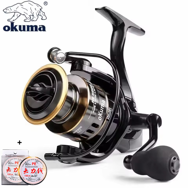 OKUMA NEW Fishing Reel Spinnin - Outdoor Power Reel review and price