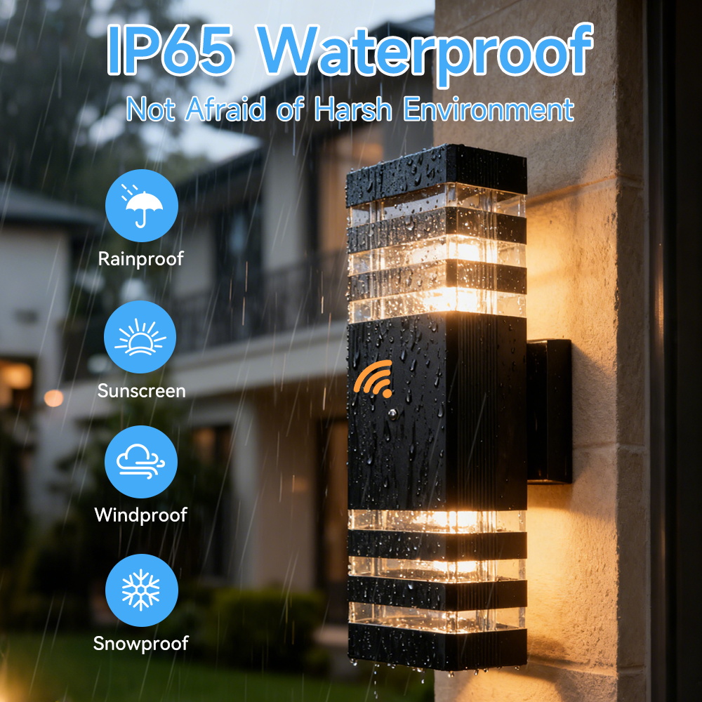 Sensor Light Outdoor Wall Lamp - Outdoor Power Outlet Weatherproof review and price