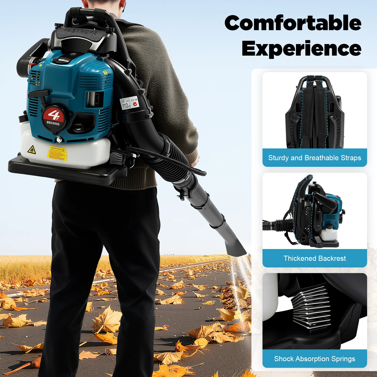 Petrol Backpack Leaf Blower 75 - Leaf Blower Cordless review and price