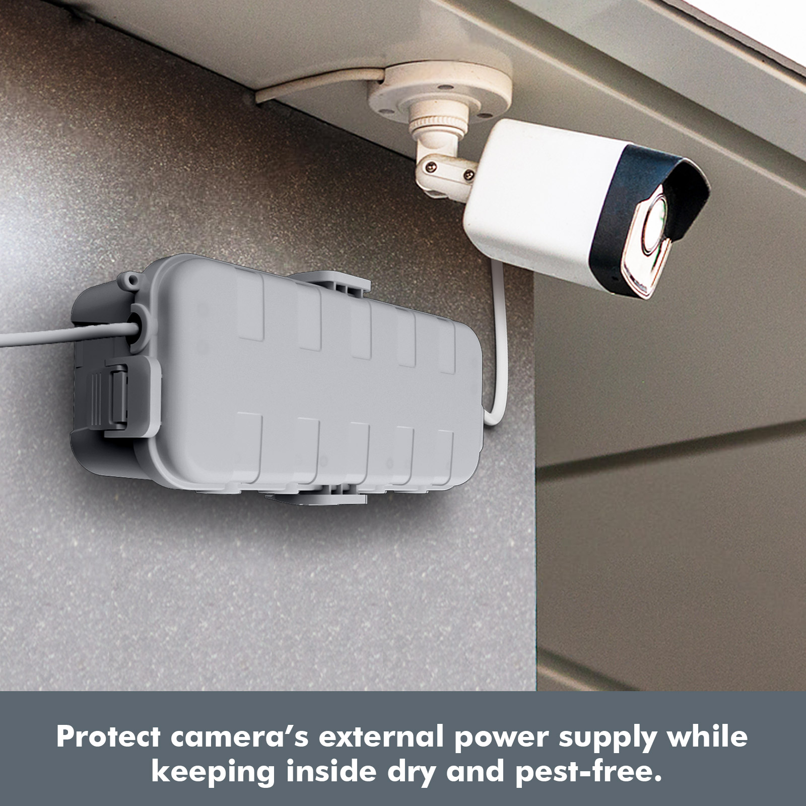 IP54 Waterproof Electrical Box - Outdoor Power Lead Cover review and price