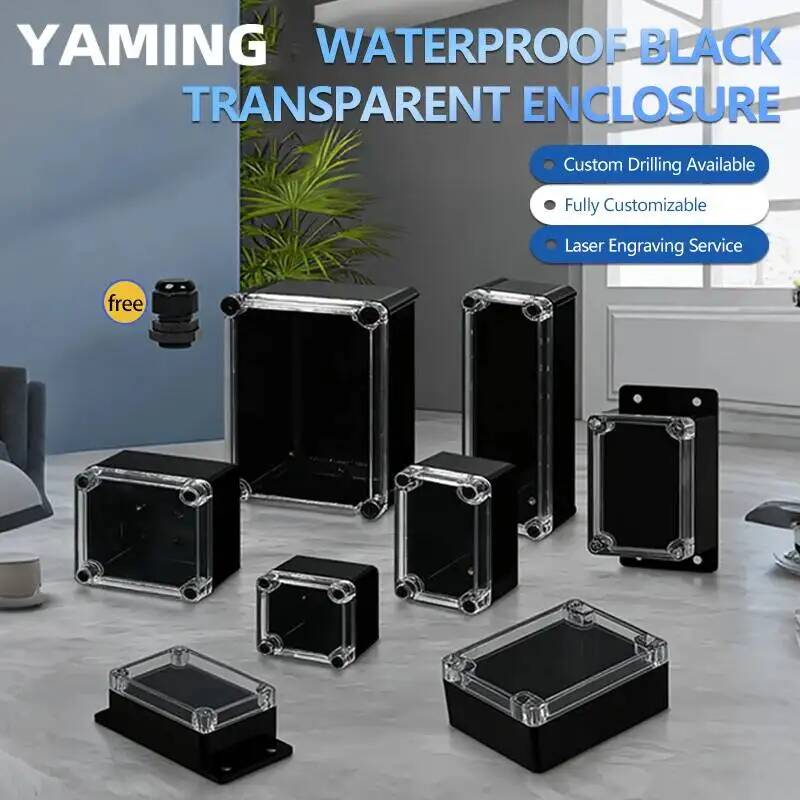2pcs Transparent Cover Waterpr - Outdoor Power Junction review and price
