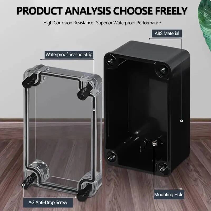 2pcs Transparent Cover Waterpr - Outdoor Power Junction review and price