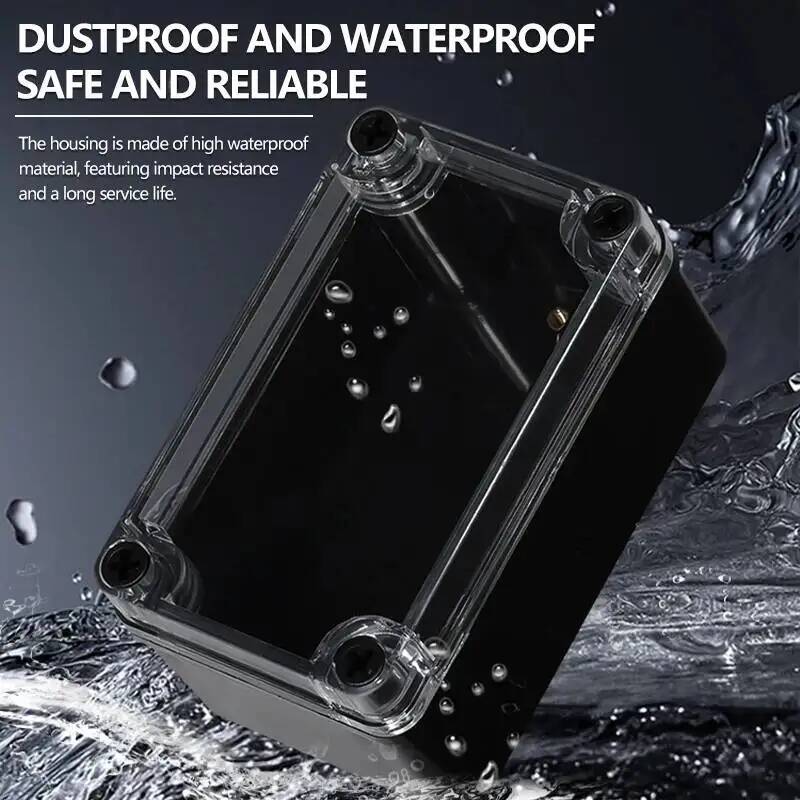 2pcs Transparent Cover Waterpr - Outdoor Power Junction review and price