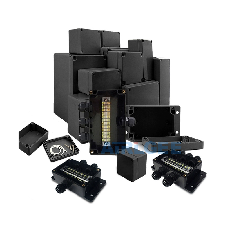 Black Waterproof Junction Box  - Outdoor Power Junction review and price