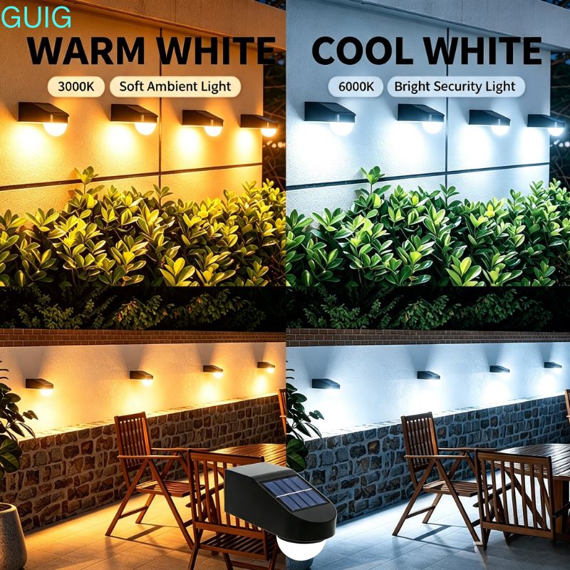 5 LED Solar Wall Light Outdoor - Outdoor Power Brush review and price