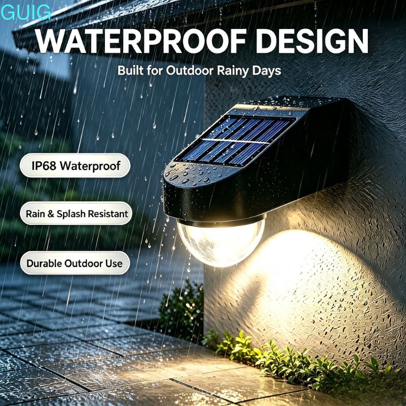 5 LED Solar Wall Light Outdoor - Outdoor Power Brush review and price