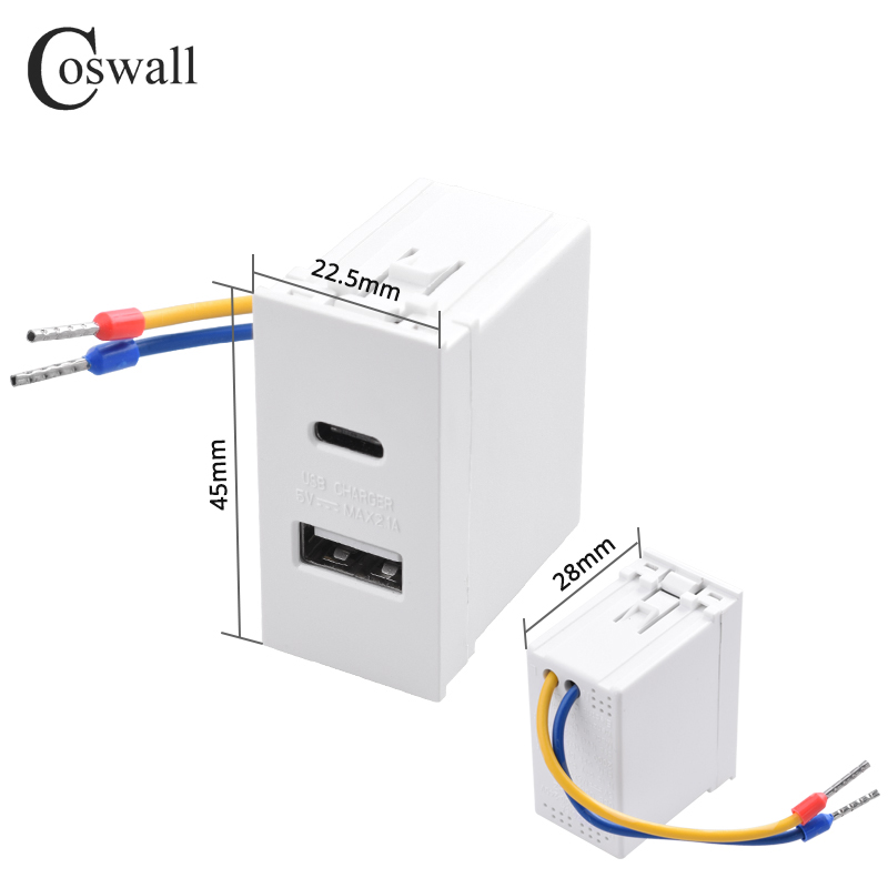 COSWALL E45 / P45 Series White - Outdoor Power Hub review and price