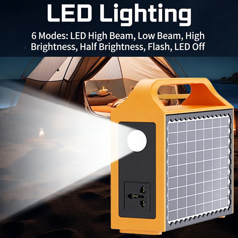 150W Portable Solar Power Stat - Outdoor Power Distribution Panel review and price