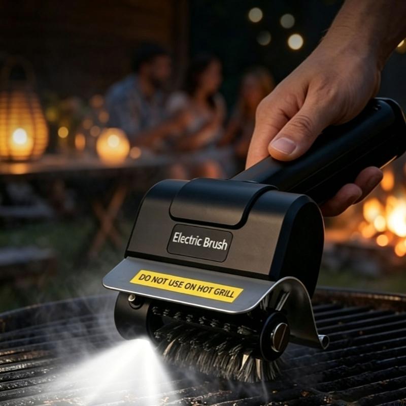 Cordless Power Grill Cleaner W - Outdoor Power Brush review and price