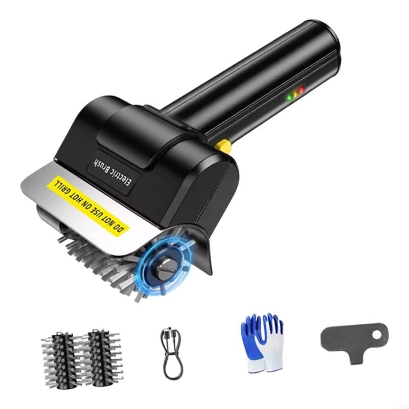 Cordless Power Grill Cleaner W - Outdoor Power Brush review and price