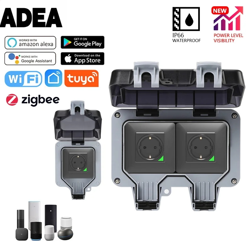 AdeaTuya Zigbee Electrical Out - Outdoor Power Outlet Not Working review and price