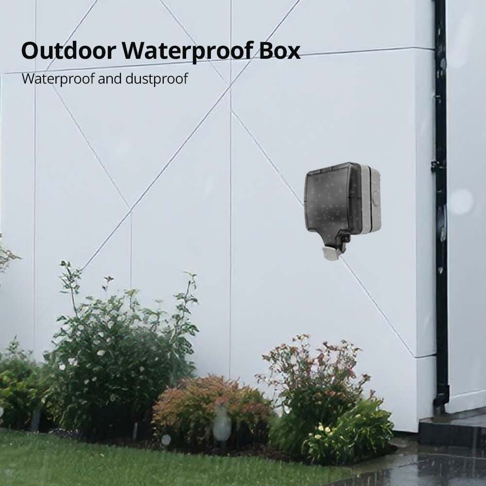 Wallpad IP66 Dustproof Waterpr - Outdoor Power Outlet Weatherproof review and price