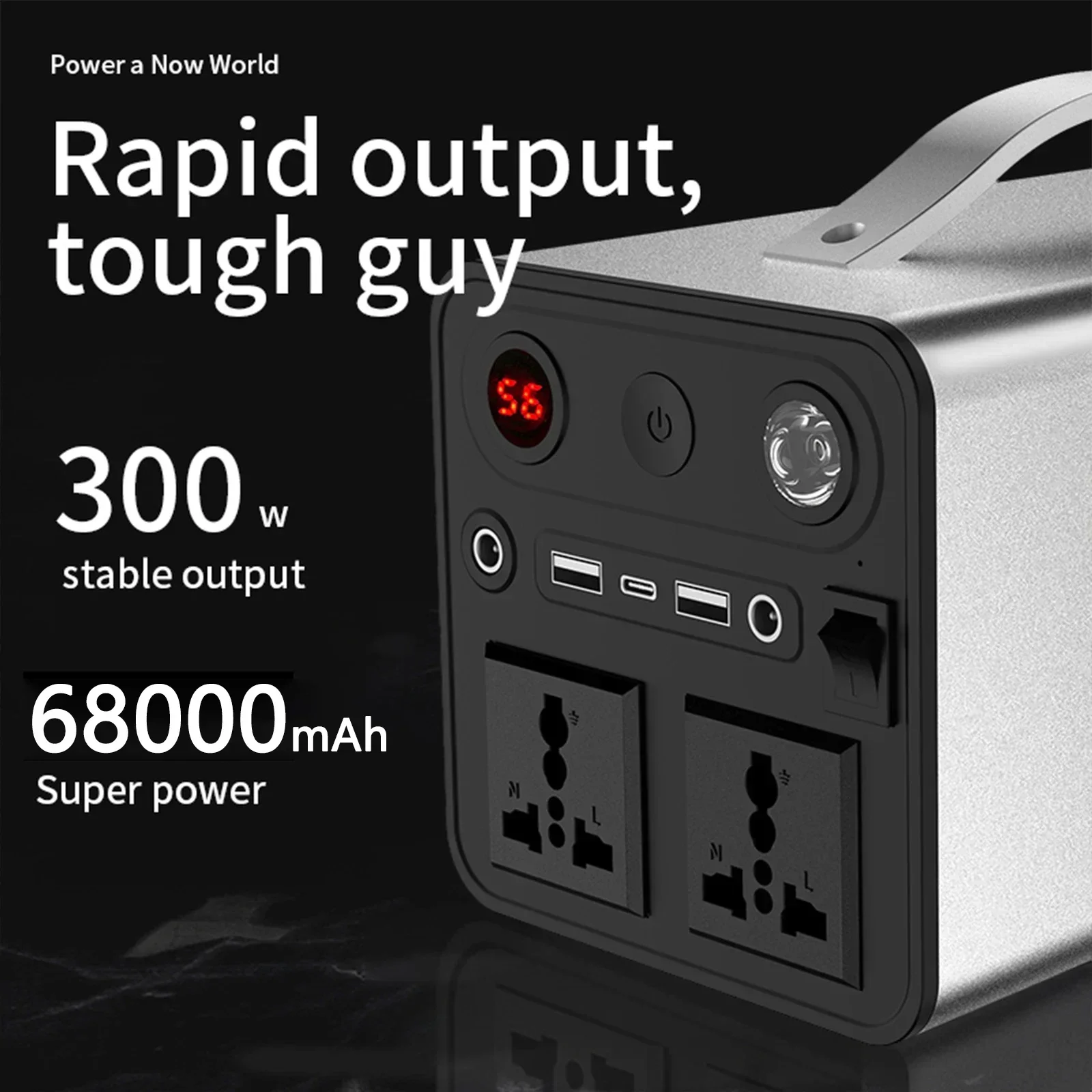 PURFIELD Portable Power 68000m - Outdoor Power Generator review and price