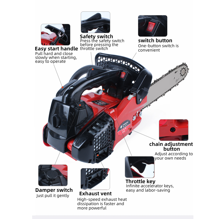 Gas-power Chainsaw Powerful Wo - Outdoor Power Brush review and price