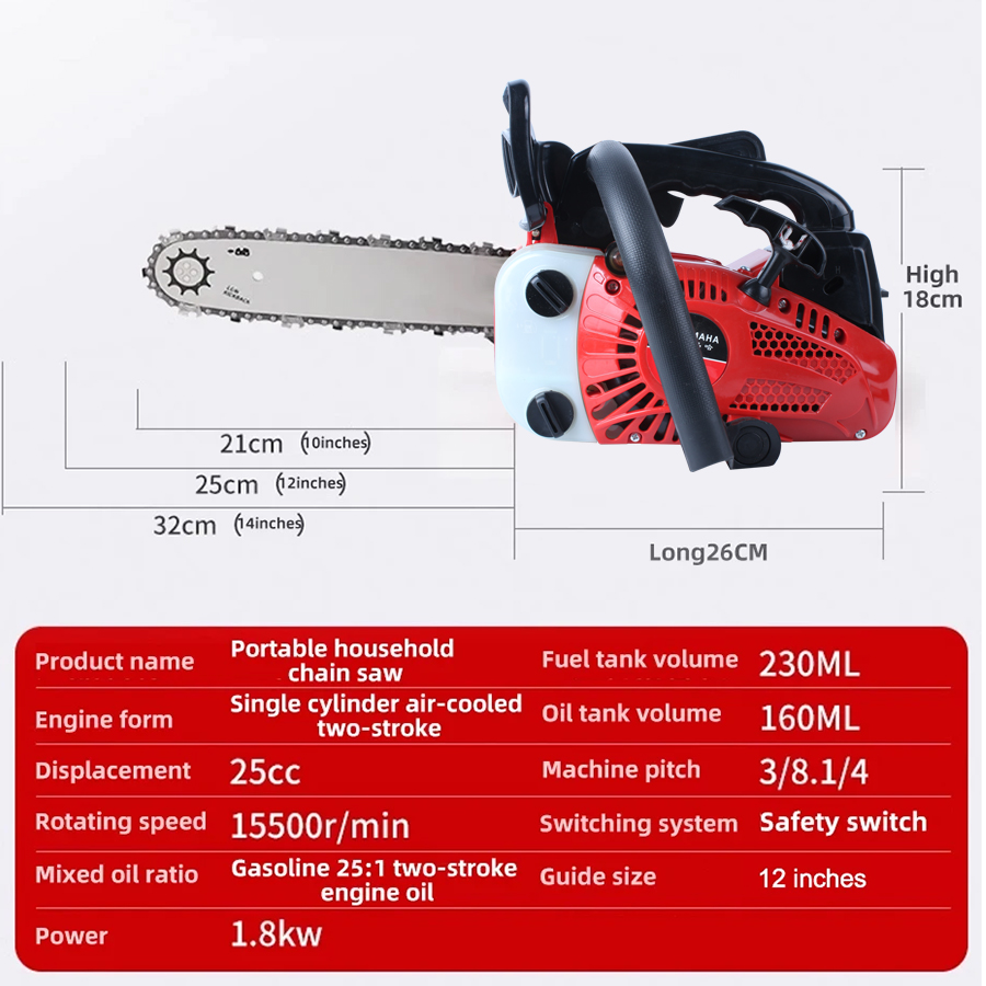 Gas-power Chainsaw Powerful Wo - Outdoor Power Brush review and price