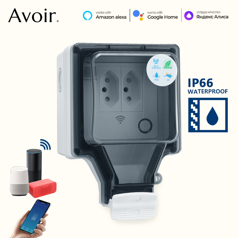 Avoir Tuya Wifi Smart Socket I - Outdoor Power Outlet Not Working review and price