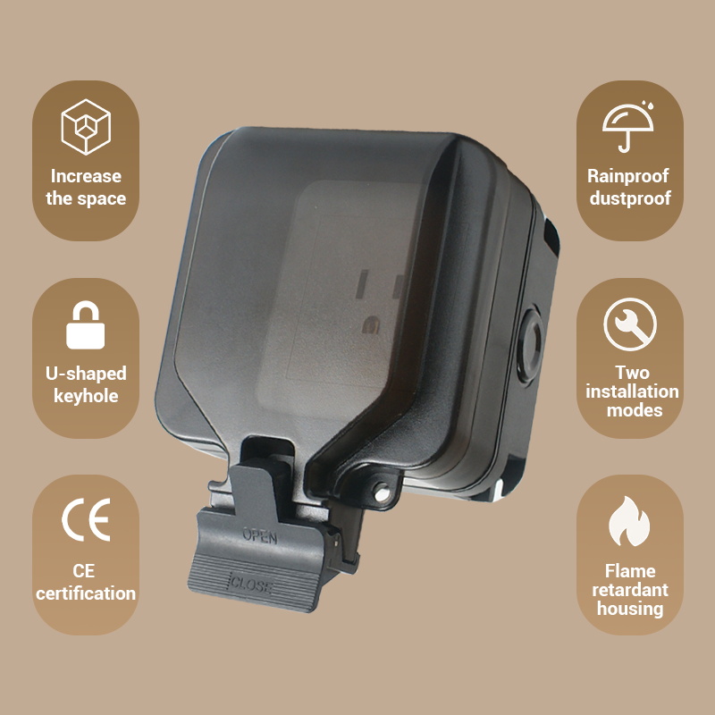 Avoir IP66 Wall Waterproof Soc - Outdoor Power Outlet Weatherproof review and price