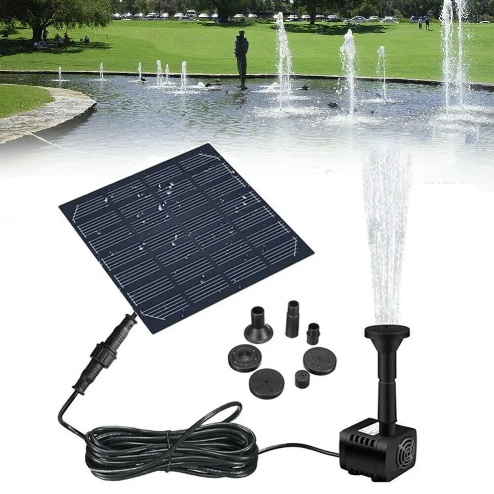 1.4W Mini Solar Fountain Pump  - Outdoor Power Distribution Panel review and price