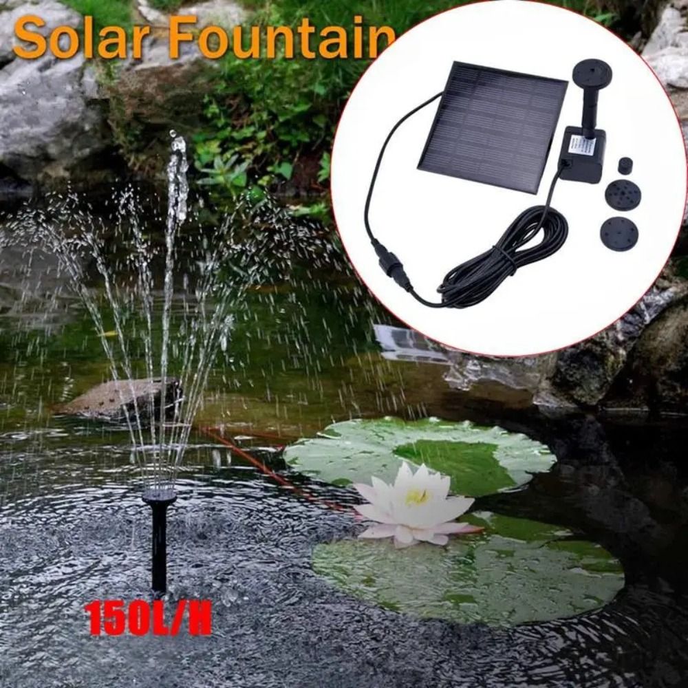 1.4W Mini Solar Fountain Pump  - Outdoor Power Distribution Panel review and price