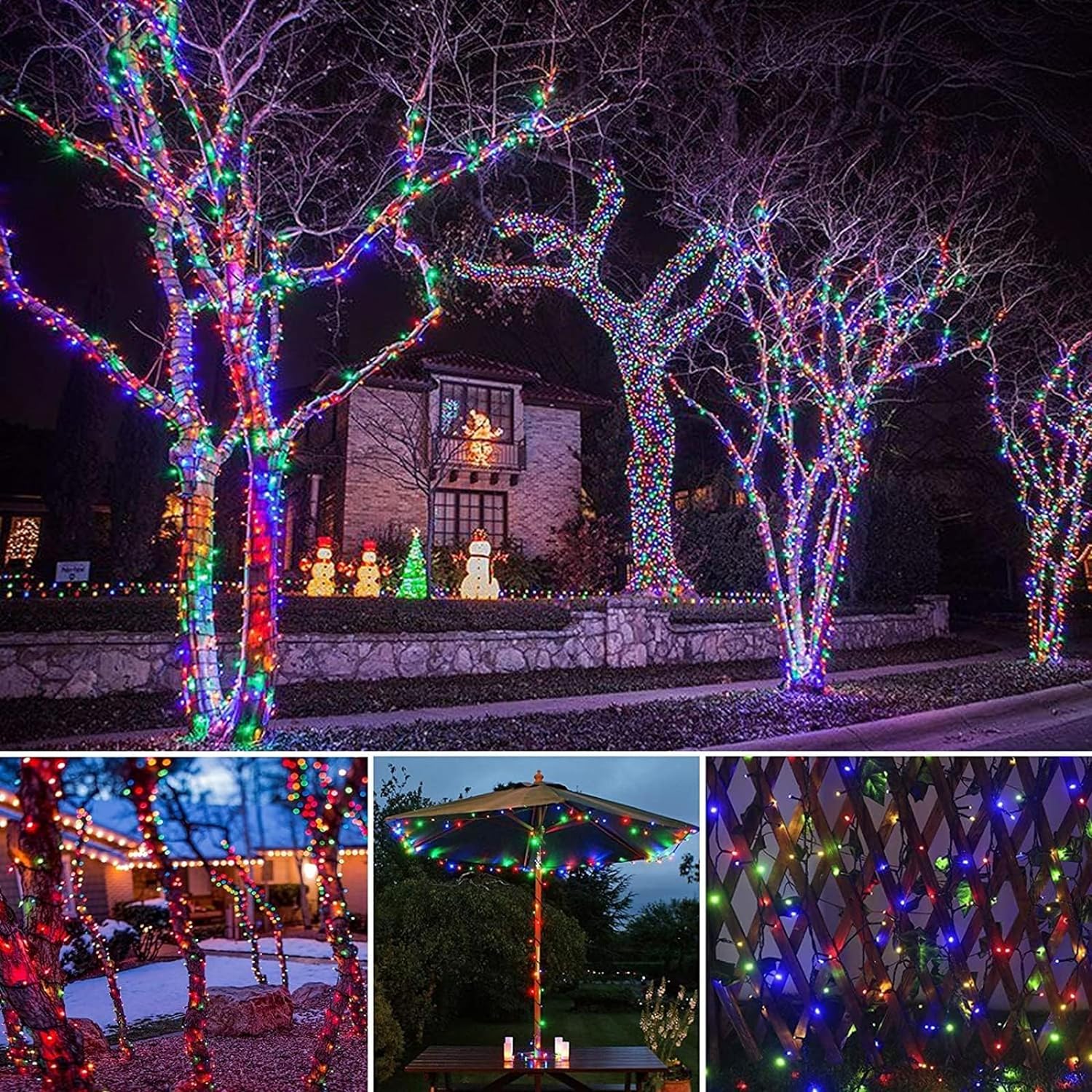 LED Solar String Lights 300LED - Outdoor Power For Xmas Lights review and price