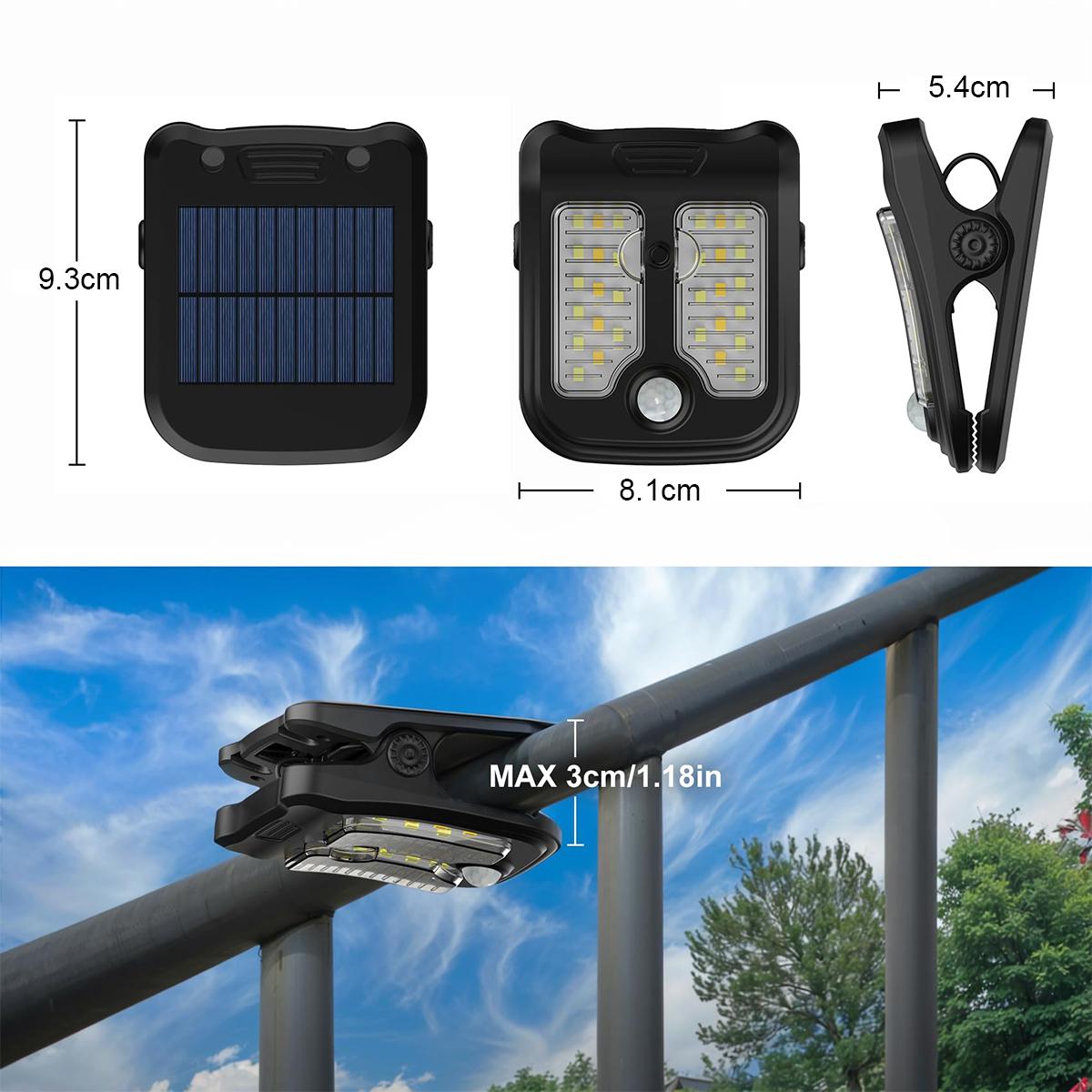 Solar Clip Led Light Motion Se - Outdoor Power Outlet Weatherproof review and price