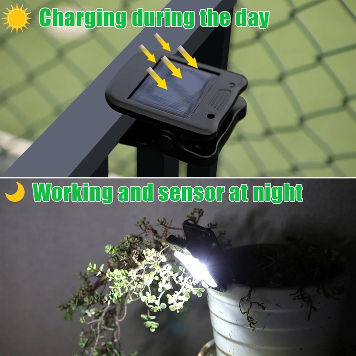 Solar Clip Led Light Motion Se - Outdoor Power Outlet Weatherproof review and price