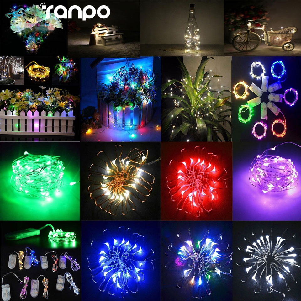 1m 2m 3m Led Copper Fairy Stri - Outdoor Power For Xmas Lights review and price