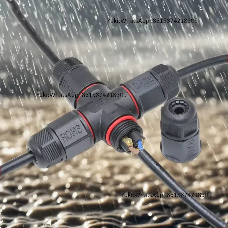 IP68 Waterproof Cable T Tap El - Outdoor Power Junction review and price