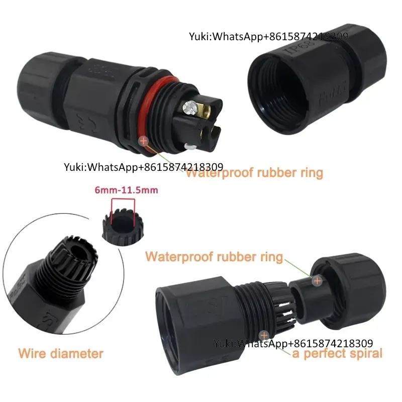 IP68 Waterproof Cable T Tap El - Outdoor Power Junction review and price