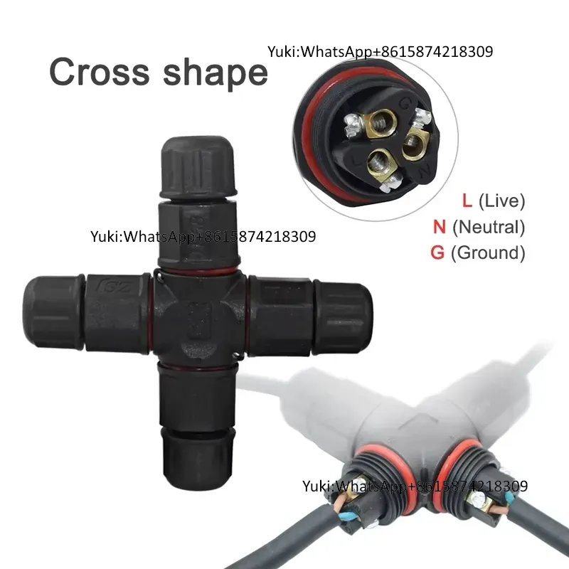 IP68 Waterproof Cable T Tap El - Outdoor Power Junction review and price