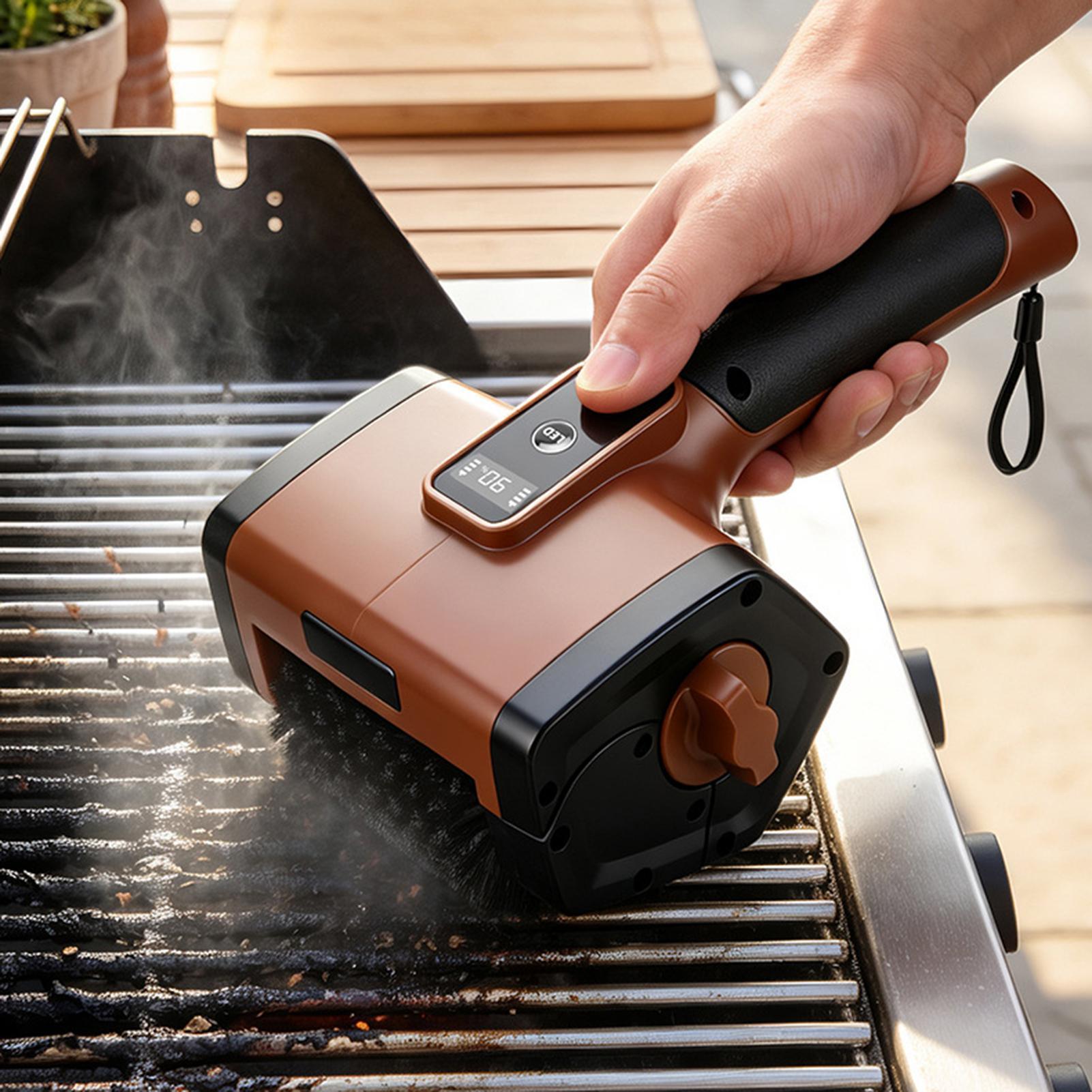 Electric Grill Brush for Outdo - Outdoor Power Brush review and price