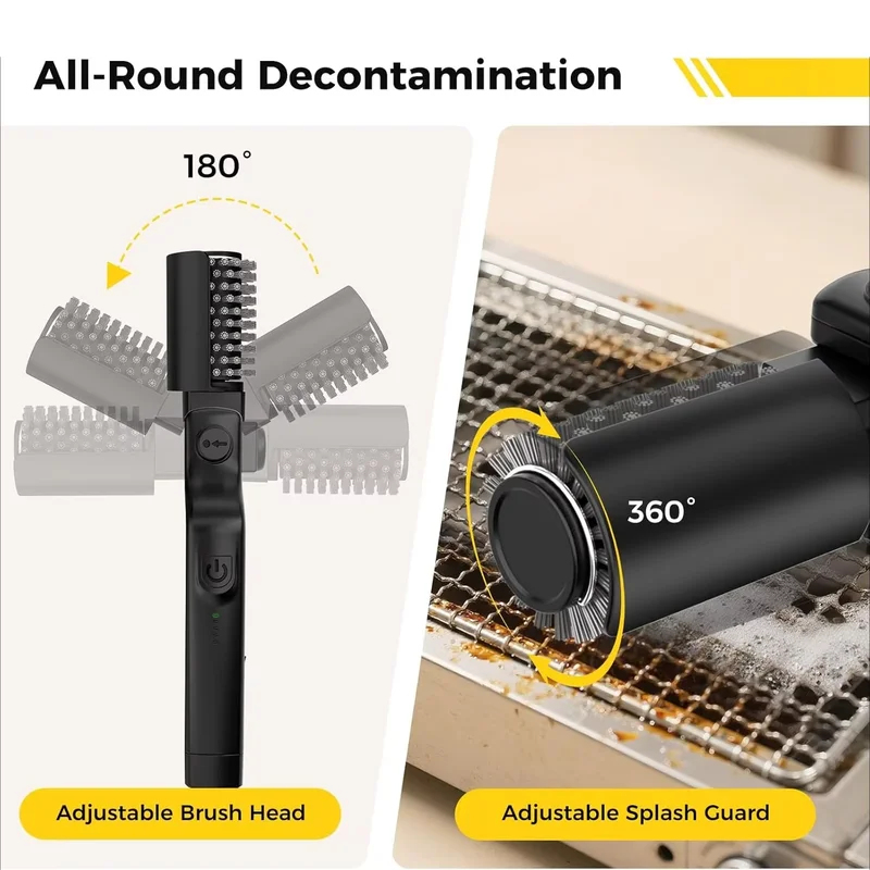 Cordless Rechargeable Electric - Outdoor Power Brush review and price