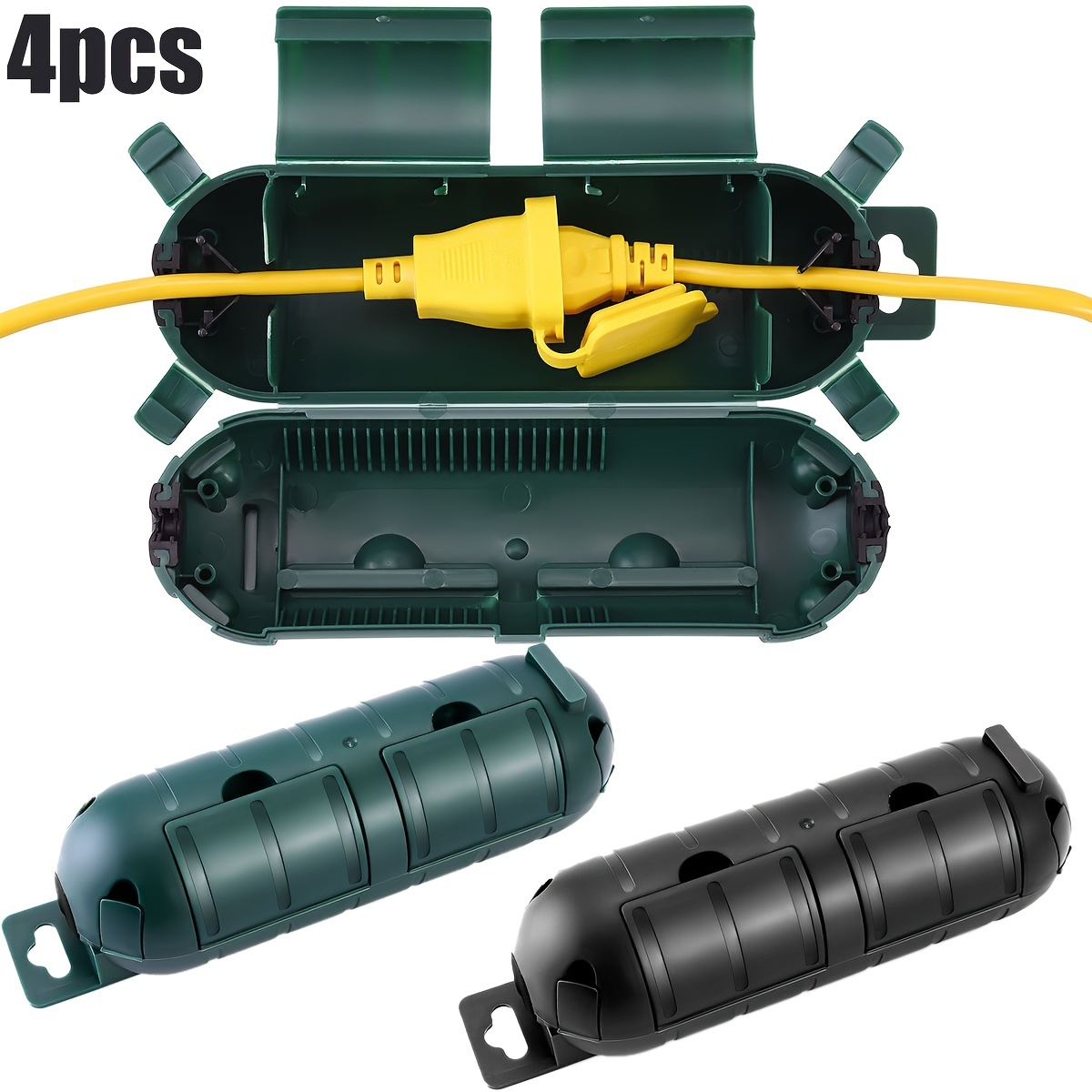4pcs Outdoor Extension Cord Sa - Outdoor Power Outlet Cover review and price