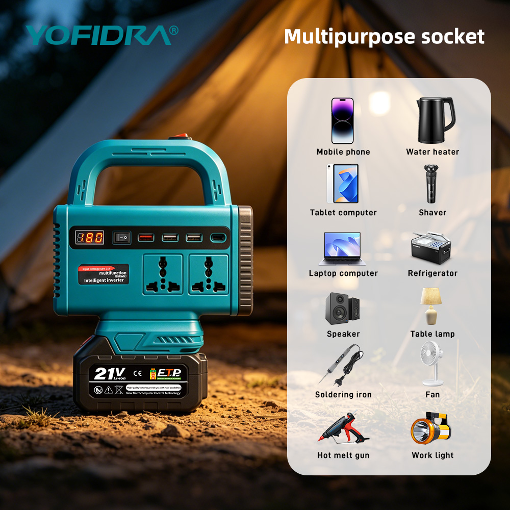 YOFIDRA 220V Portable Power In - Outdoor Power Hub review and price