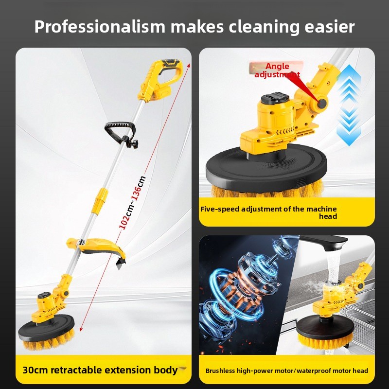 YFY Electric Cleaning Brush Ha - Outdoor Power Brush review and price