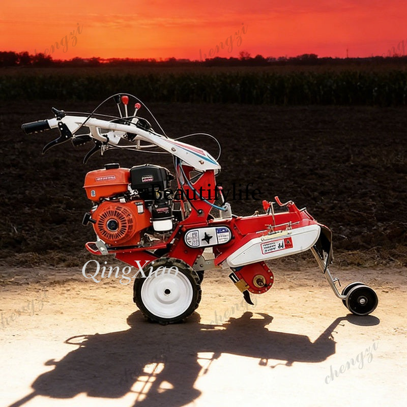 M81 4WD Front Rotary Mini Till - Garden Tiller Mini review and price