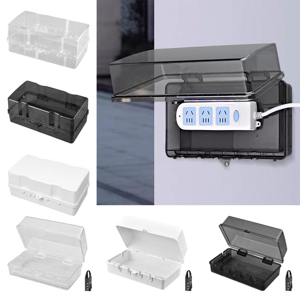 Portable Plastic Plug Box Anti - Outdoor Power Outlet Weatherproof review and price